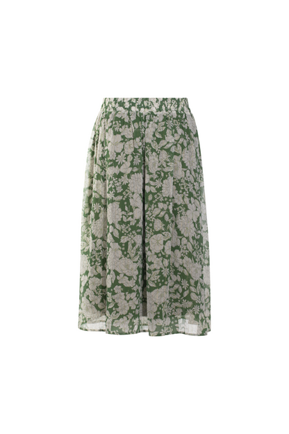 8558AR|GREEN WHT LUREX FLOWER