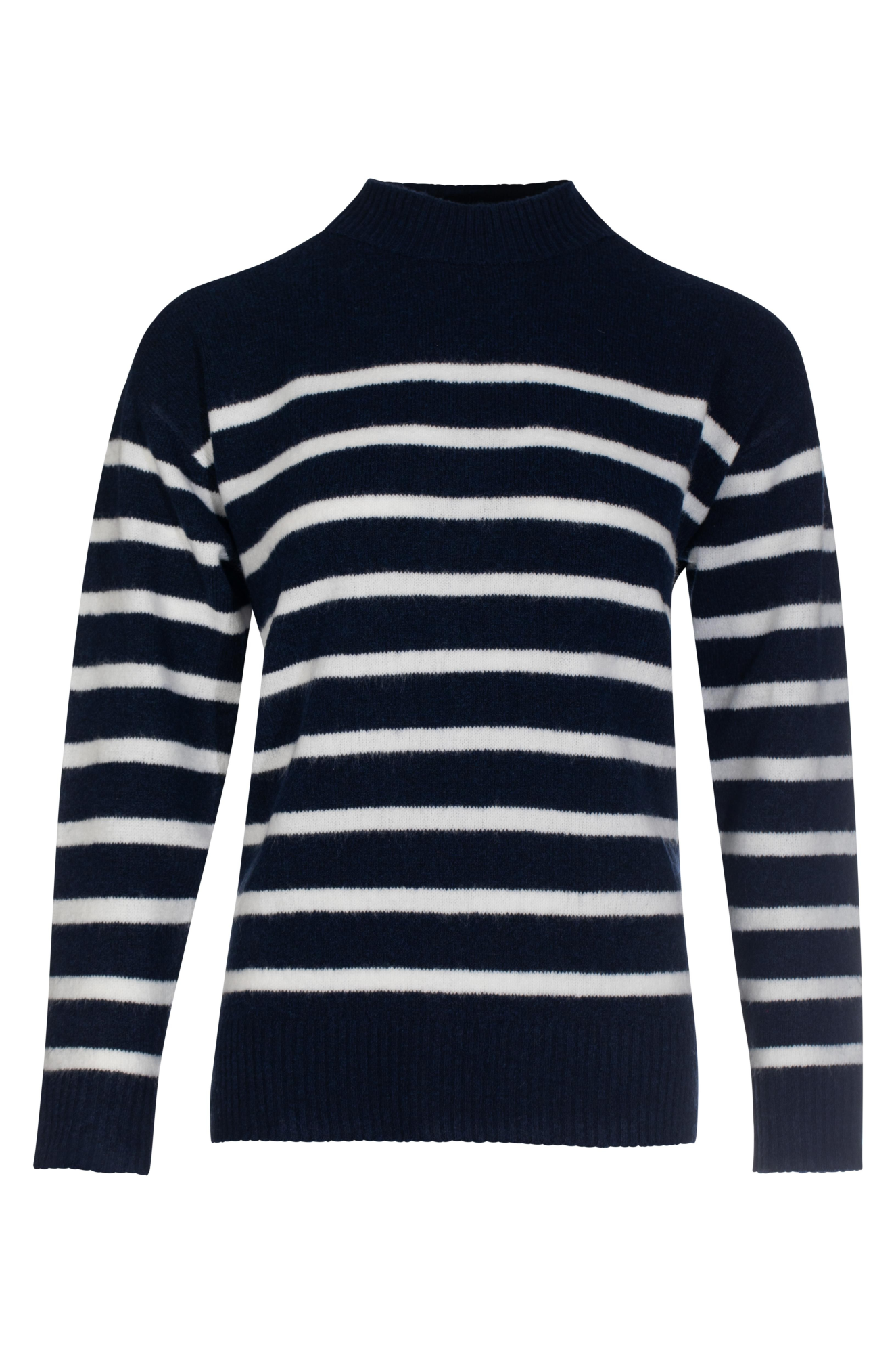 6974ZZ|NAVY IVORY STRIPE