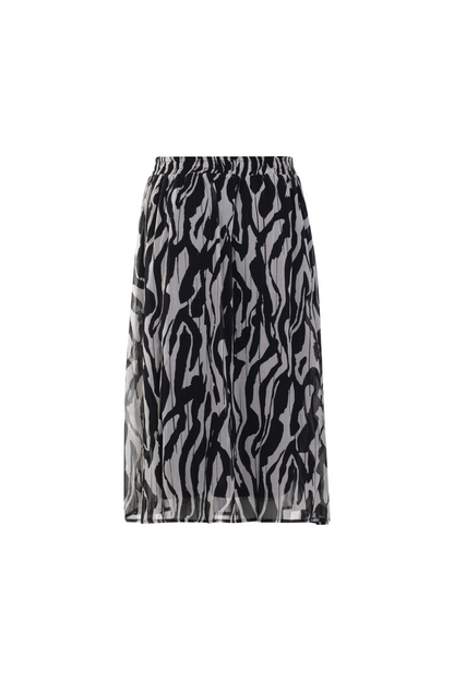 8558AR|BLK IVORY LUREX ABSTRACT