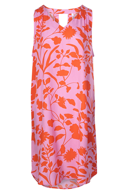 3351A1|PINK ORANGE FLOWER