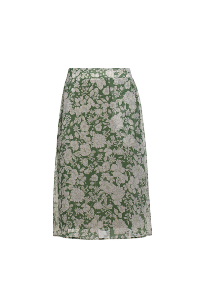 8558AR|GREEN WHT LUREX FLOWER